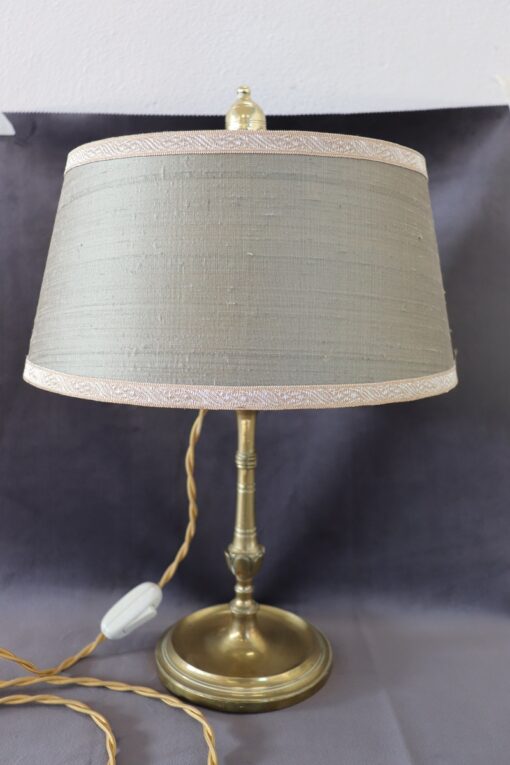 Vintage Brass Table Lamp - Full Profile - Styylish