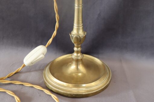 Vintage Brass Table Lamp - Base Detail - Styylish