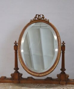 Louis XVI Dressing Table with Stool - Mirror - Styylish