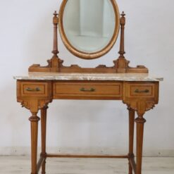 Louis XVI Dressing Table with Stool - Full - Styylish