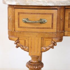 Louis XVI Dressing Table with Stool - Drawer - Styylish