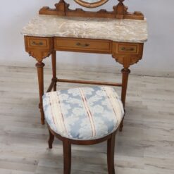 Louis XVI Dressing Table with Stool - Stool - Styylish