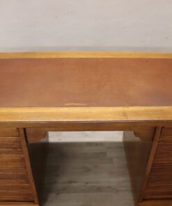 Oak Wood Writing Desk - Top Profile - Styylish