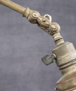 Brass and Glass Table Lamp - Hardware Detail - Styylish