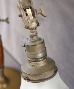 Brass and Glass Table Lamp - Hardware - Styylish