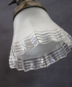 Brass and Glass Table Lamp - Shade - Styylish