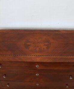 Inlaid Walnut Chest of Drawers - Top Profile - Styylish