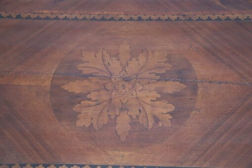 Inlaid Walnut Chest of Drawers - Inlay Detail - Styylish