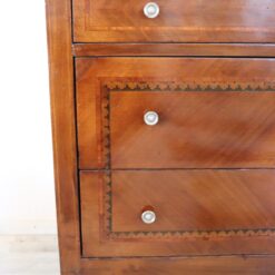 Inlaid Walnut Chest of Drawers - Side Profile - Styylish