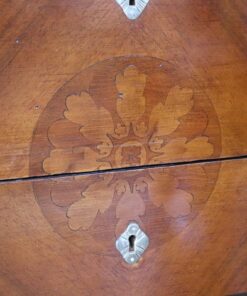 Inlaid Walnut Chest of Drawers - Drawer Inlay - Styylish