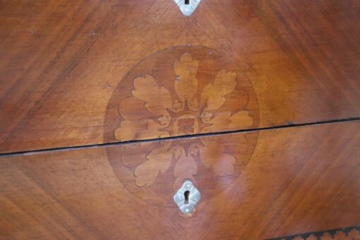 Inlaid Walnut Chest of Drawers - Drawer Inlay - Styylish