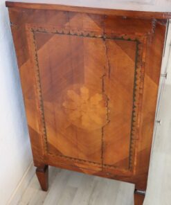 Inlaid Walnut Chest of Drawers - Inlay on Side - Styylish