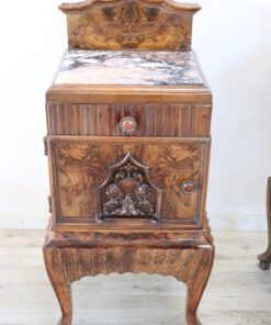 Nightstands with Marble Top - Front - Styylish