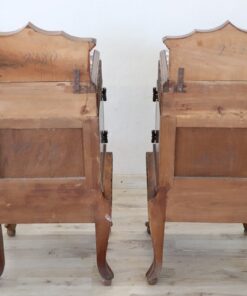 Nightstands with Marble Top - Back Profile - Styylish