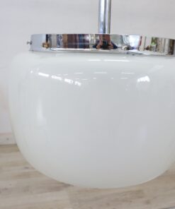 Chrome Pendant Light - Shade Side Profile - Styylish