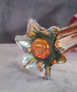 Murano Glass Red Vase - Base Detail - Styylish