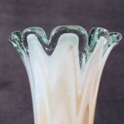 Italian Murano Tall Vase - Top Detail - Styylish