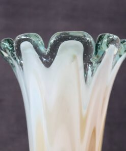 Italian Murano Tall Vase - Top Detail - Styylish