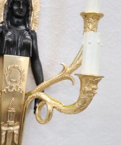 Retour D’egypte Style Sconces - Gilt Holder - Styylish