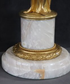 Italian Gilt Figures Sculptures - Base Detail - Styylish