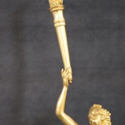 Italian Gilt Figures Sculptures - Torch - Styylish