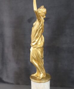 Italian Gilt Figures Sculptures - Side - Styylish