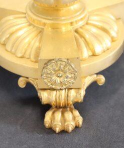 Pair of Antique Candelabras - Base Detail - Styylish