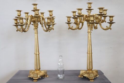 Pair of Antique Candelabras - Full - Styylish