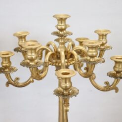 Pair of Antique Candelabras - Top Details - Styylish