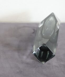 Smoky Grey Glass Vase - Bottom - Styylish