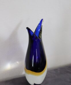Murano Blue and Yellow Vase - Full - Styylish