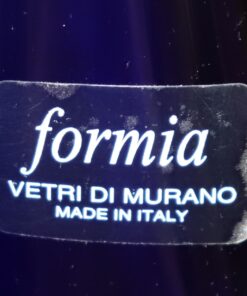 Murano Blue and Yellow Vase - Stamp - Styylish