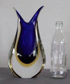Murano Blue and Yellow Vase - Scale - Styylish