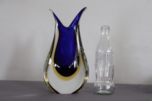 Murano Blue and Yellow Vase - Scale - Styylish