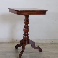 Walnut Tripod Table - Full - Styylish