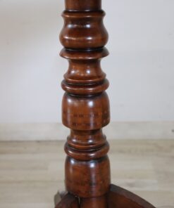 Walnut Tripod Table - Base Profile - Styylish