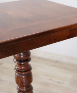Walnut Tripod Table - Edge Detail - Styylish