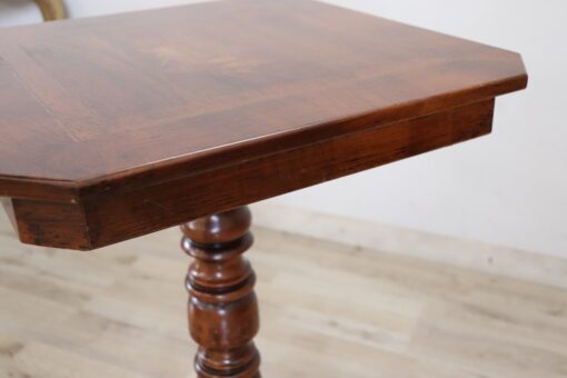 Walnut Tripod Table - Edge Detail - Styylish