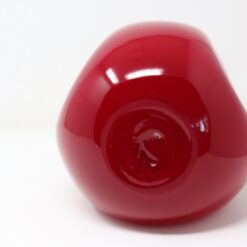 Italian Murano Red Vase - Bottom Profile - Styylish