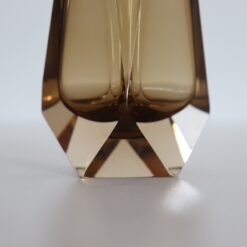 Mandruzzato Amber Murano Vase - Base Detail - Styylish