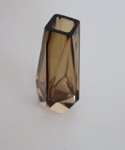 Mandruzzato Amber Murano Vase - Interior Detail - Styylish