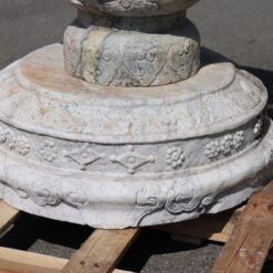 Carrara Marble Garden Vase - Bottom Decoration - Styylish