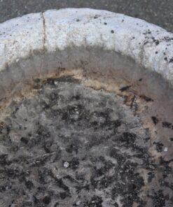 Pair of Marble Garden Vases - Inside Detail - Styylish