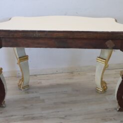 Gilded Wood Console Table - Back Profile - Styylish