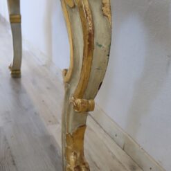 Gilded Wood Console Table - Gilt Leg Decor - Styylish