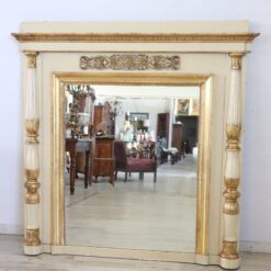 Antique Neoclassical Large Wall Mirror - Front Profile - Styylish