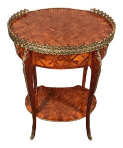 Pair of Napoleon III Side Tables - Full Profile - Styylish