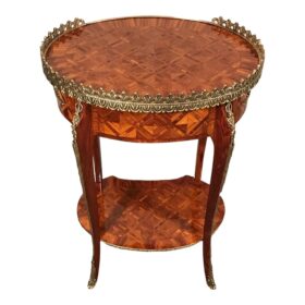 Pair of Napoleon III Side Tables, France 19th century