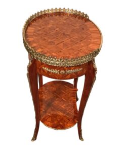 Pair of Napoleon III Side Tables - Side Profile - Styylish