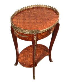 Pair of Napoleon III Side Tables - Side View - Styylish